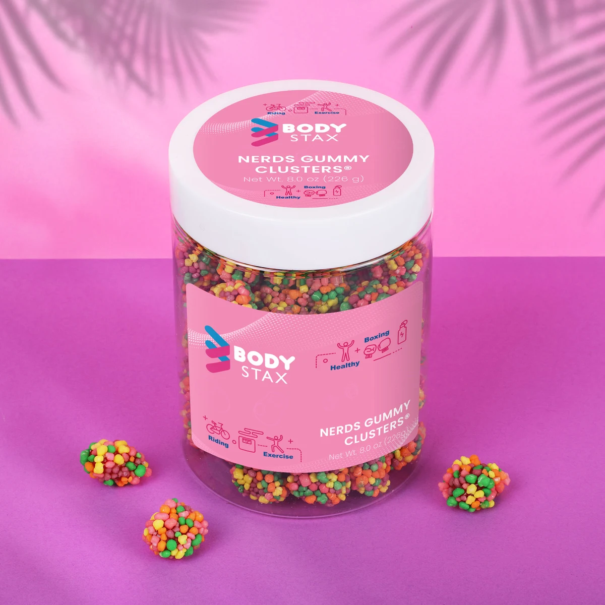 Nerds Gummy Clusters®: Large Jar 1