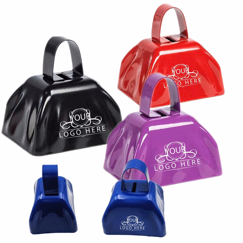 Classic Handheld Small Cowbell Noisemaker