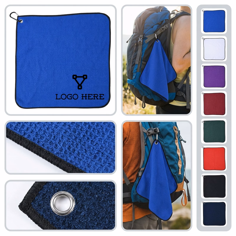 Compact Absorbent Yoga Towel