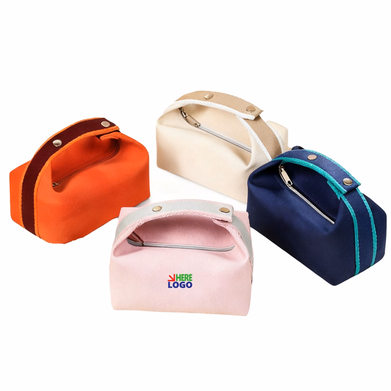 Portable Canvas Makeup Bag Travel Toiletry Storage Bag