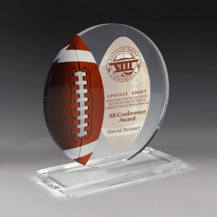 Football Achievement Award- Screen Printed - (5¾" x 6¼") 1