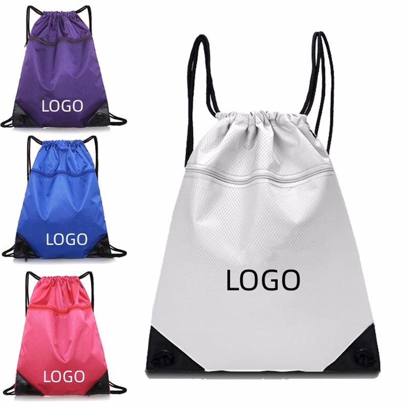 Oxford Drawstring Backpack Bag