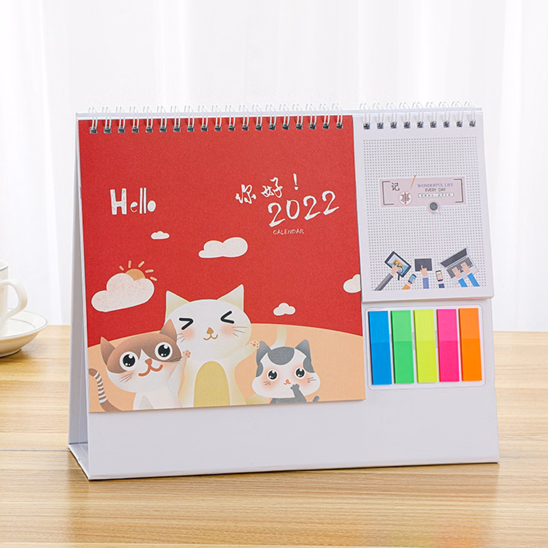 Standing Desktop Calendar
