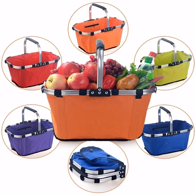 Foldable O x ford Fabric Basket