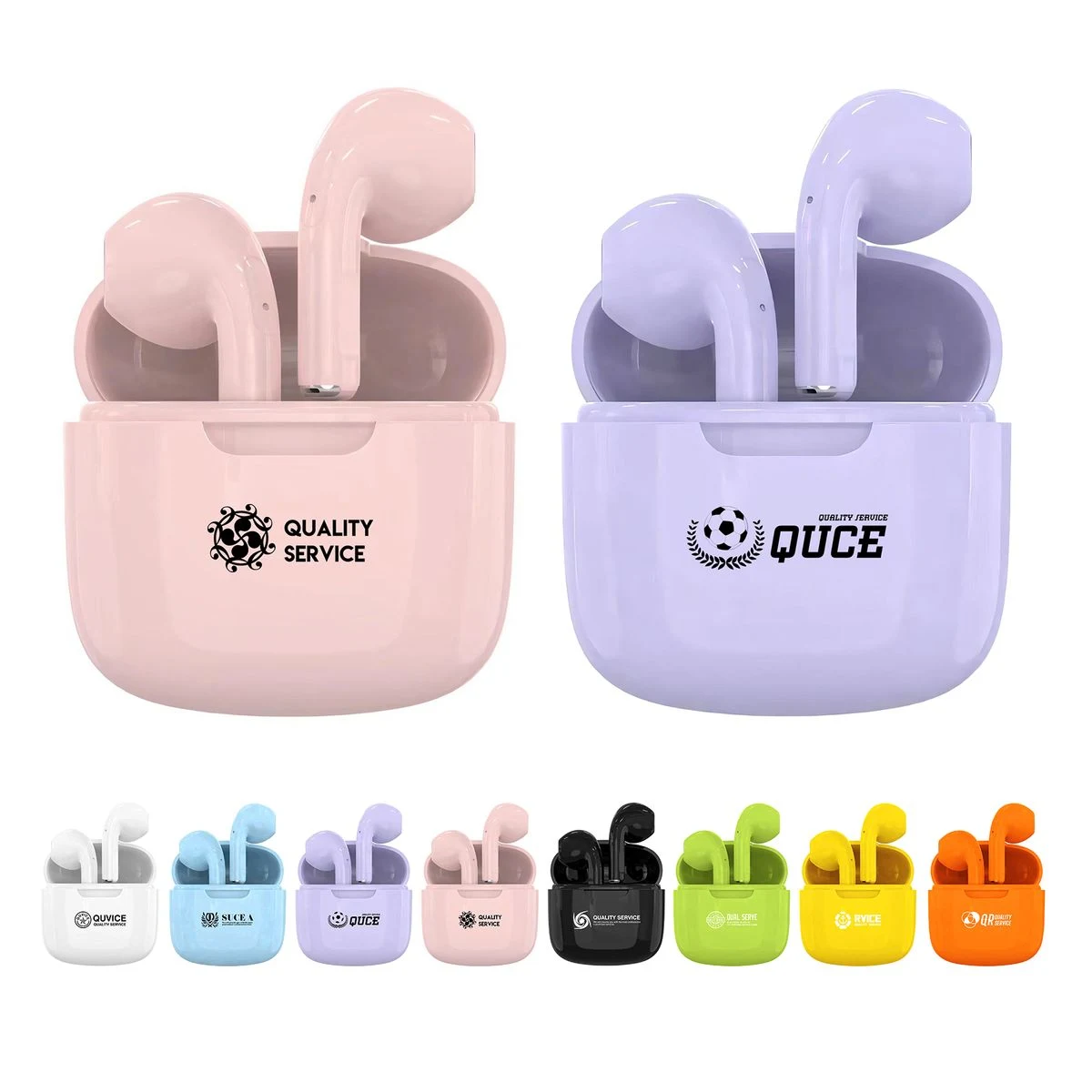 Touchable Wireless Bluetooth Earbuds With Charging Case 1
