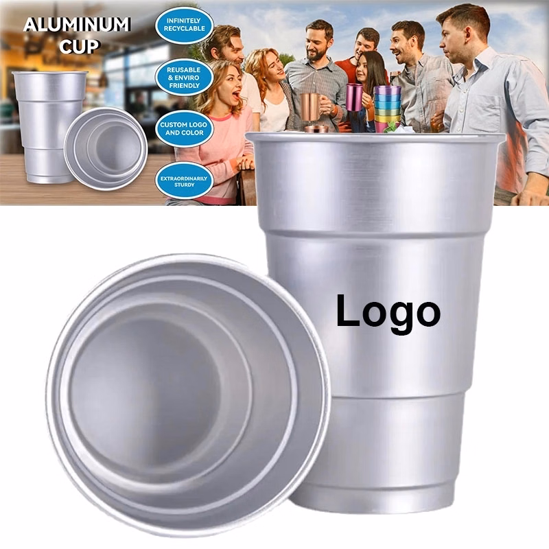 Aluminum Cup Recyclable Party Cup