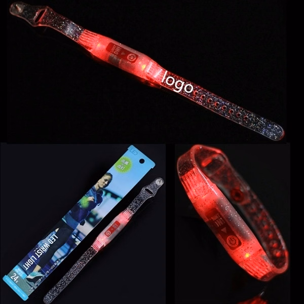LED warning light bracelet