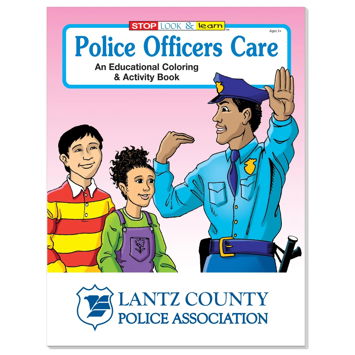 Coloring Book: Police Officers Care 1