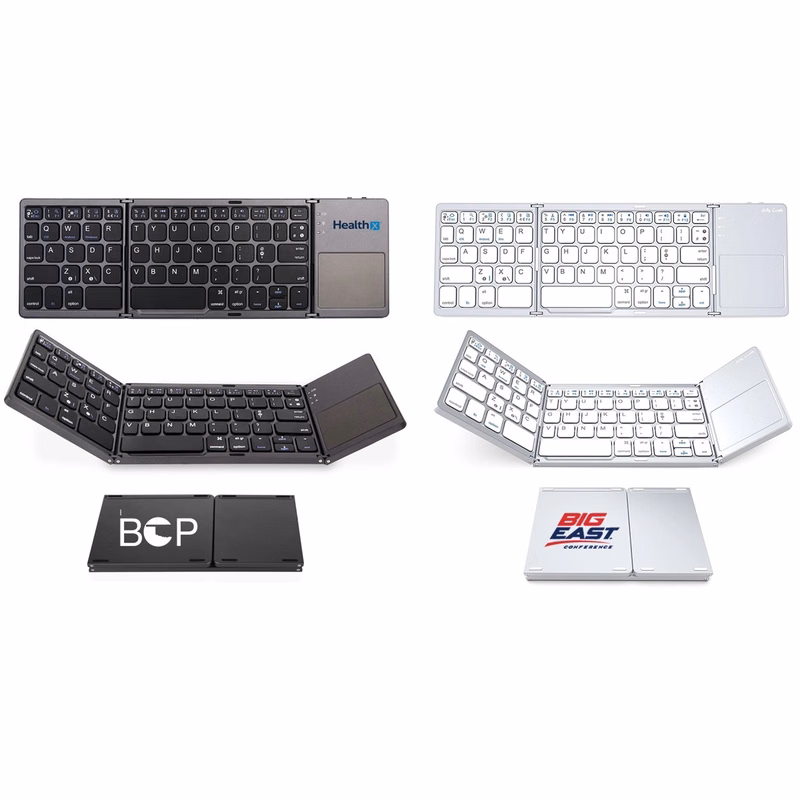 Foldable wireless keyboard