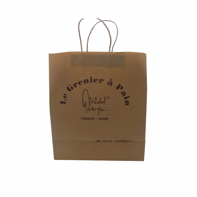 Eco Paper Bag with twisted paper handles