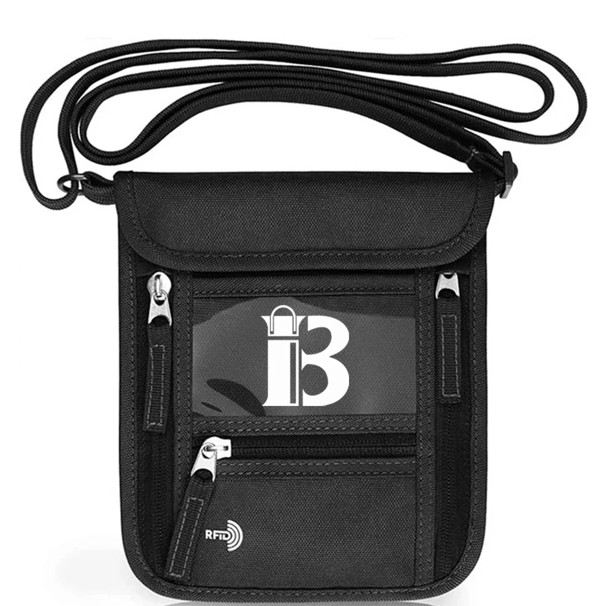 Durable Anti-Theft RFID Nylon Travel Passport Holder 1