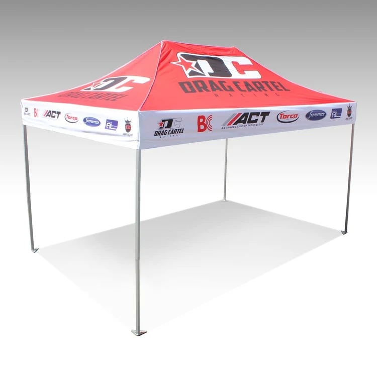 10x15 Custom Printed Canopy Tent 1