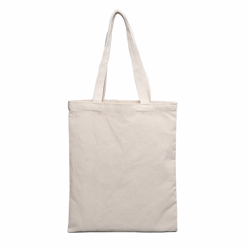 Natural Cotton Canvas Tote Bag