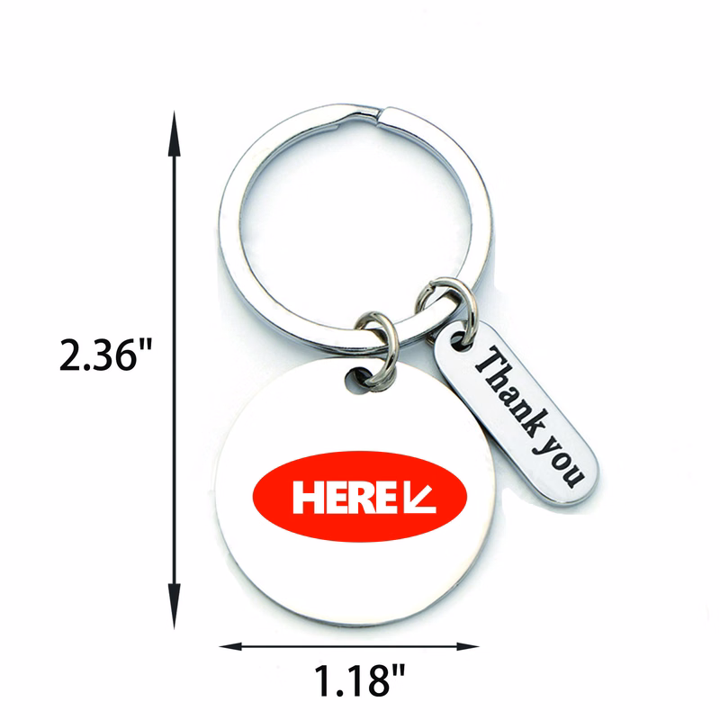 Custom Stainless Steel Keychain