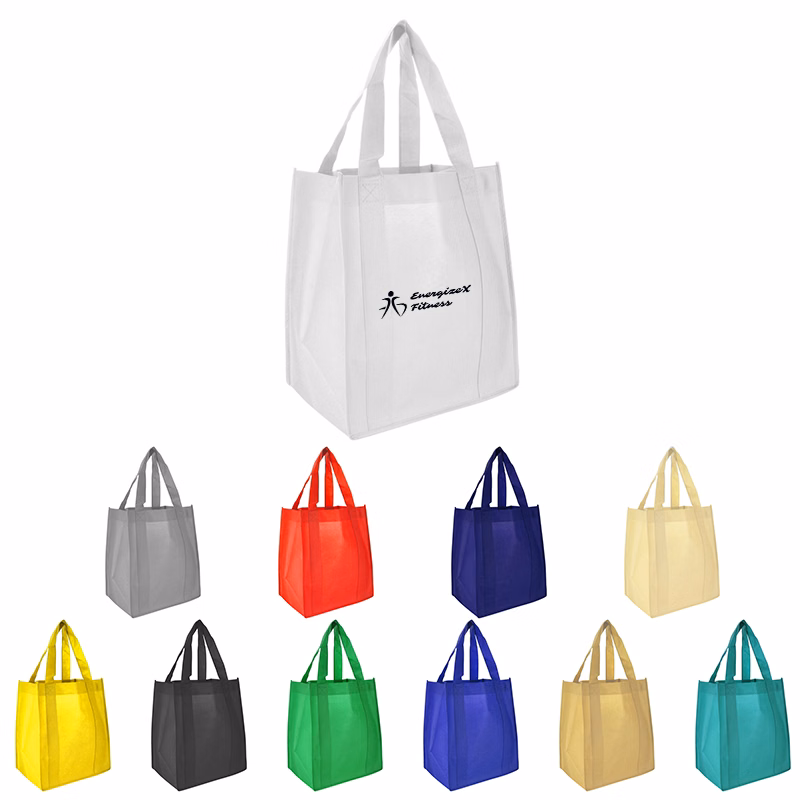 13"d x 15"w x 22"h - 22" Handle Shopping Tote