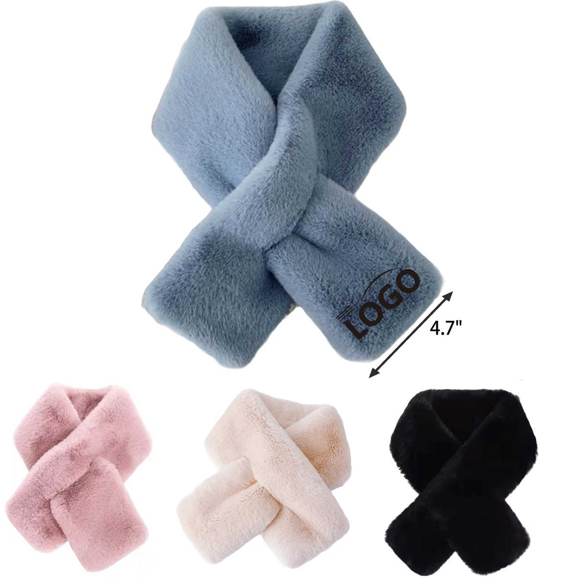 Versatile Women's Solid Color Warm Scarf 1