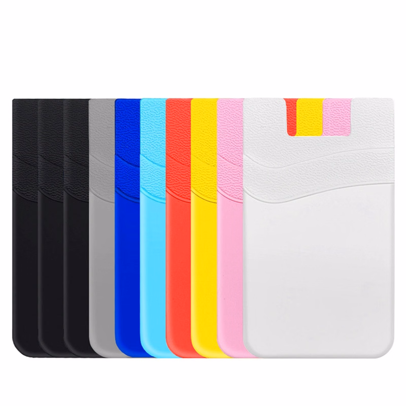 Silicone Double-Layer Mobile Phone Back Sticker