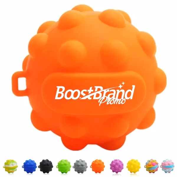 Custom Sensory Stress Ball 2.2 Inch — Tactile Relaxation & Wellness Relief Promo