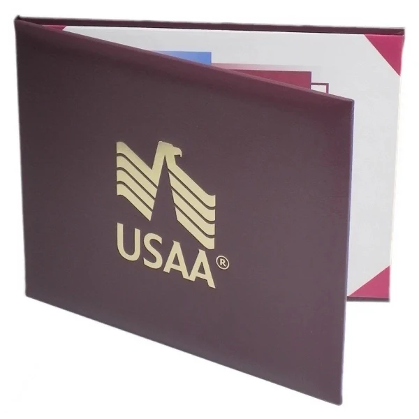 Padded Deluxe Saver Certificate Cover 1
