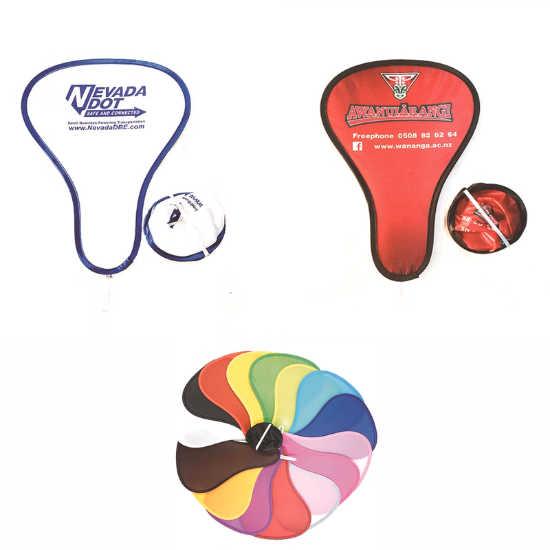 T Shaped Fan With Pouch