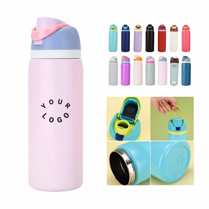 Stainless Steel Insulated Tumbler with Dual Lid Design