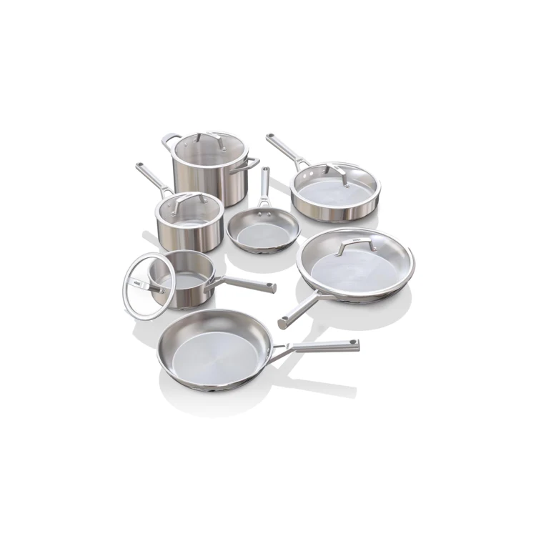 Ninja EverClad Stainless Steel Cookware 12-Piece Set 1