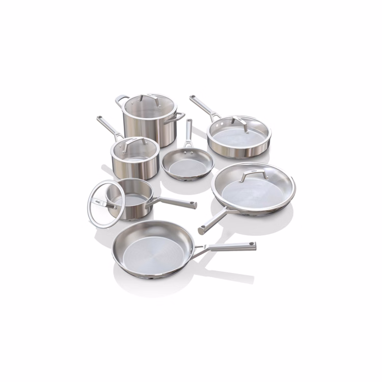 Ninja EverClad Stainless Steel Cookware 12-Piece Set