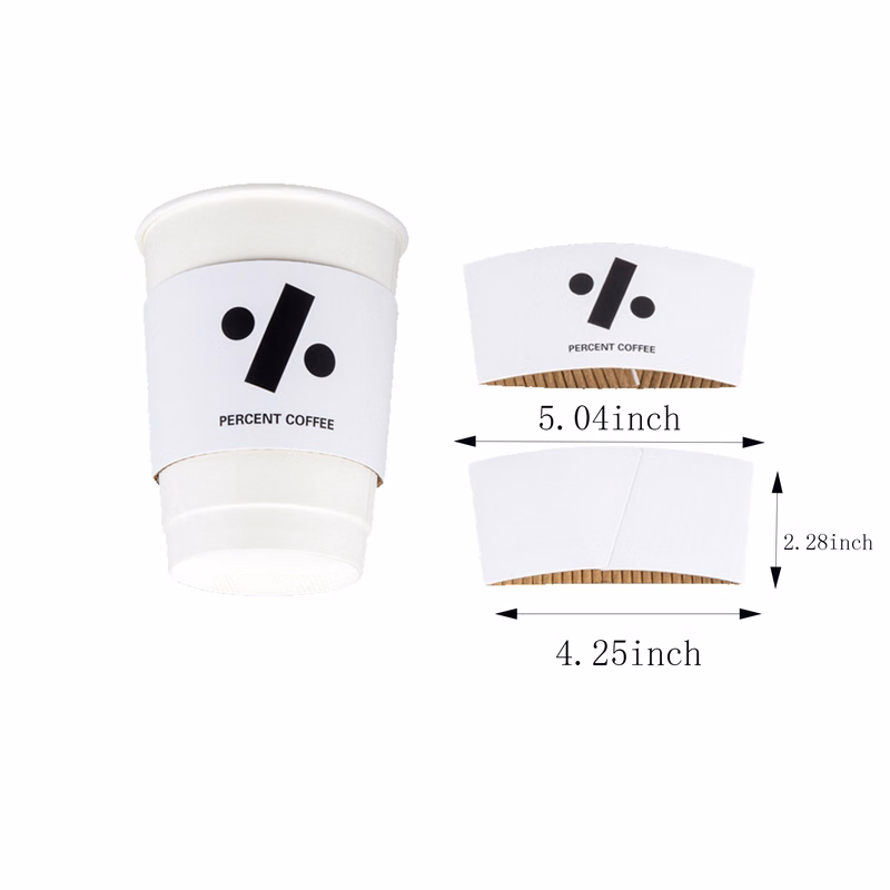 Eco-Friendly Kraft Paper Cup Sleeve