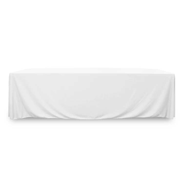 8 ft. Throw PolyPoplin™ Table Cover (Blank) 1