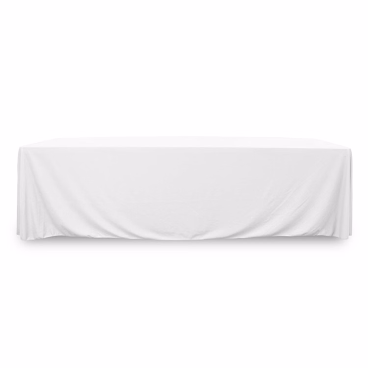 8 ft. Throw PolyPoplin™ Table Cover (Blank)