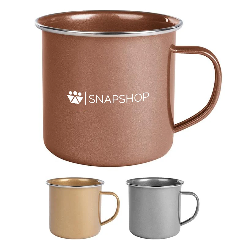16 Oz. Steel Campfire Mug 1