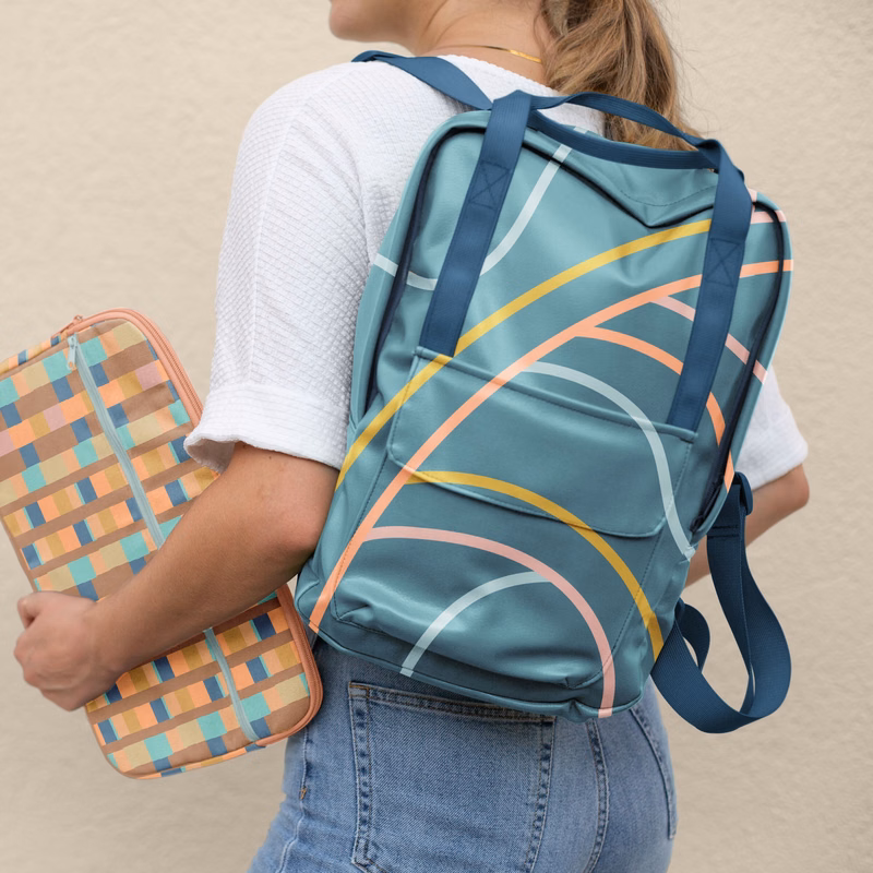 EVERYDAY BACKPACK - VEGAN LEATHER