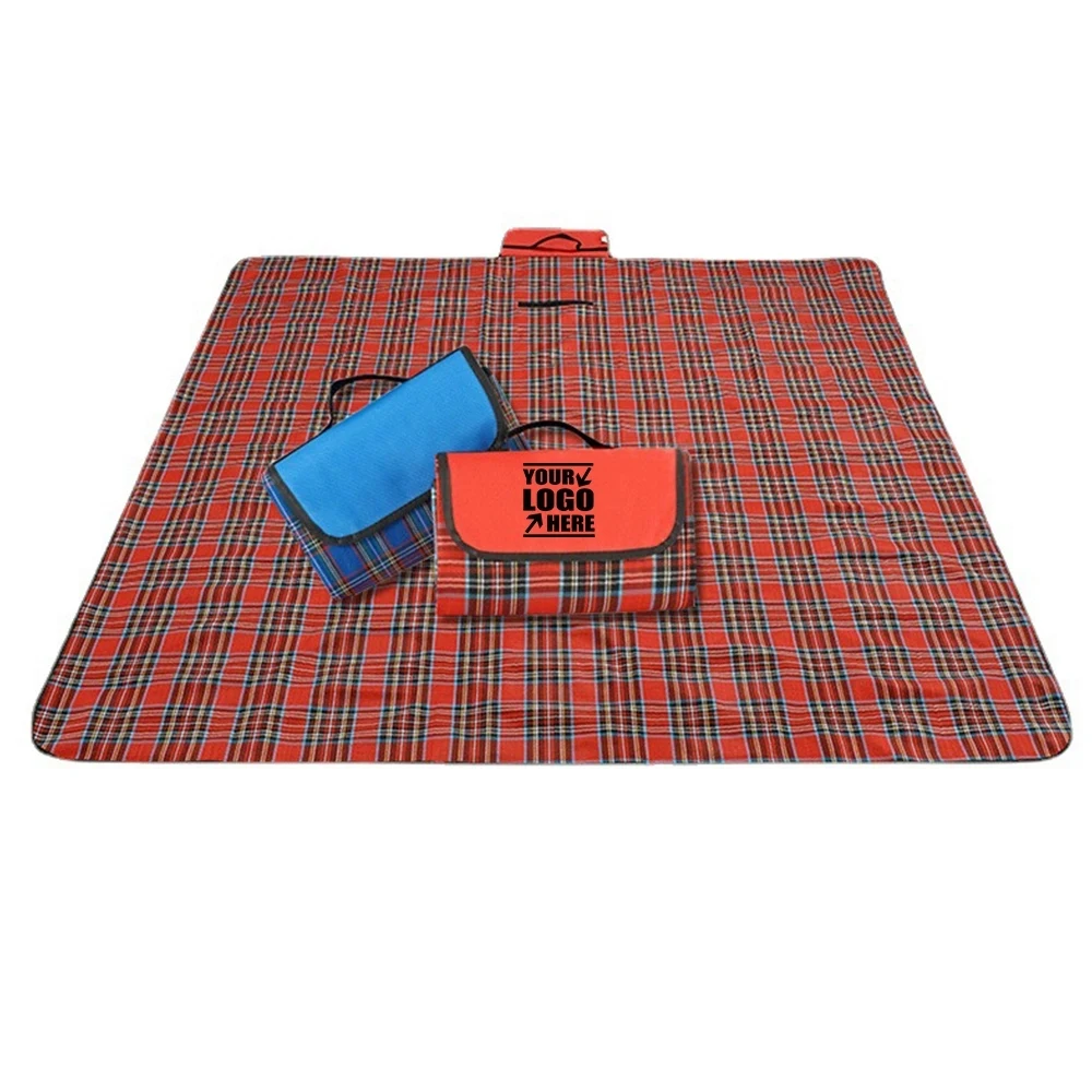 Waterproof Picnic Blankets With Carry Strap 1