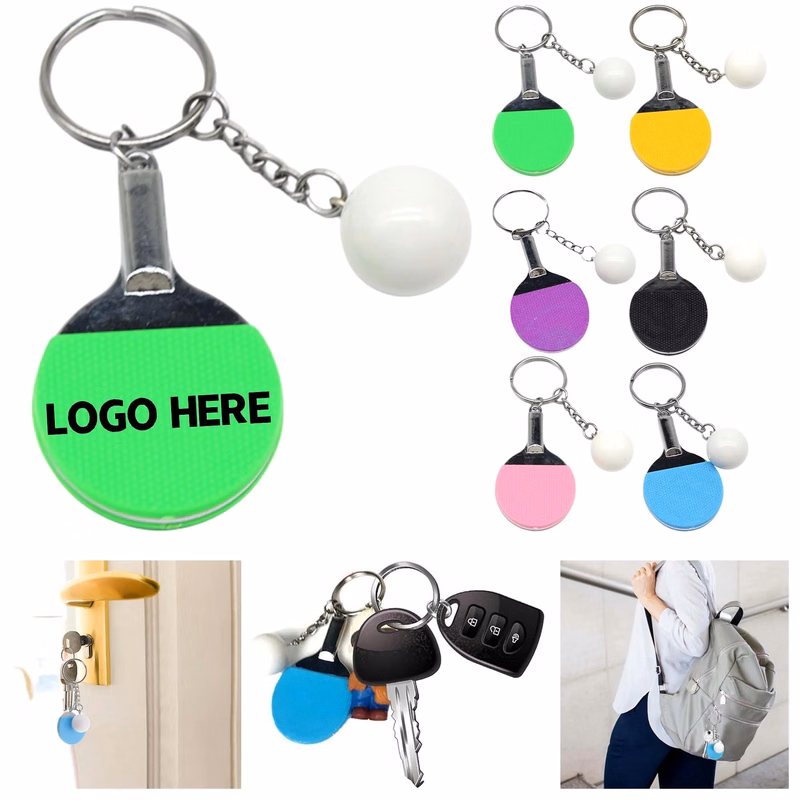 Mini Table Tennis Keychain