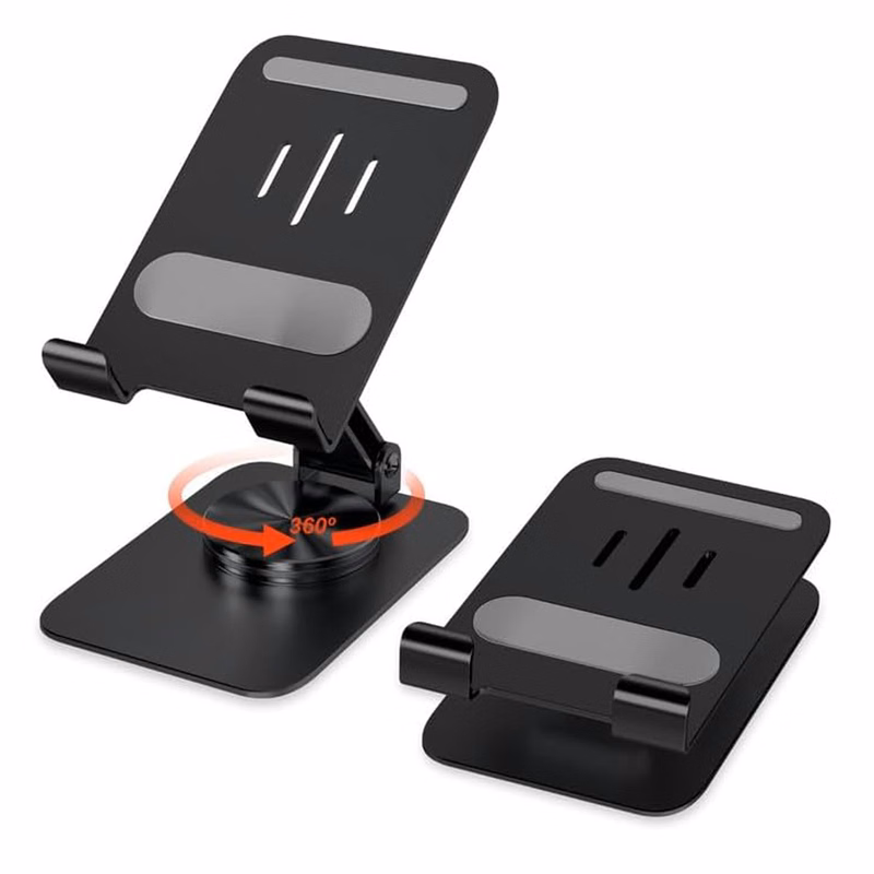 360 Rotating Aluminum Desktop Phone Stand