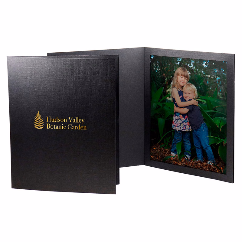 8" x 10" Black Photo Folders