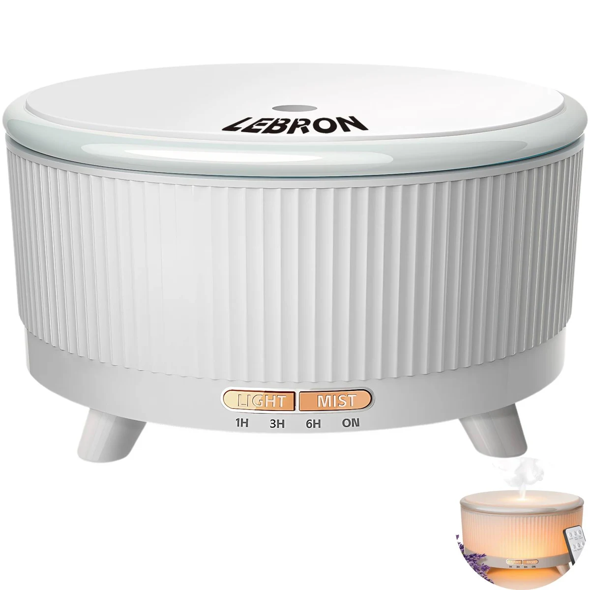 500ml Ultrasonic Aroma Diffuser with LED Light 1