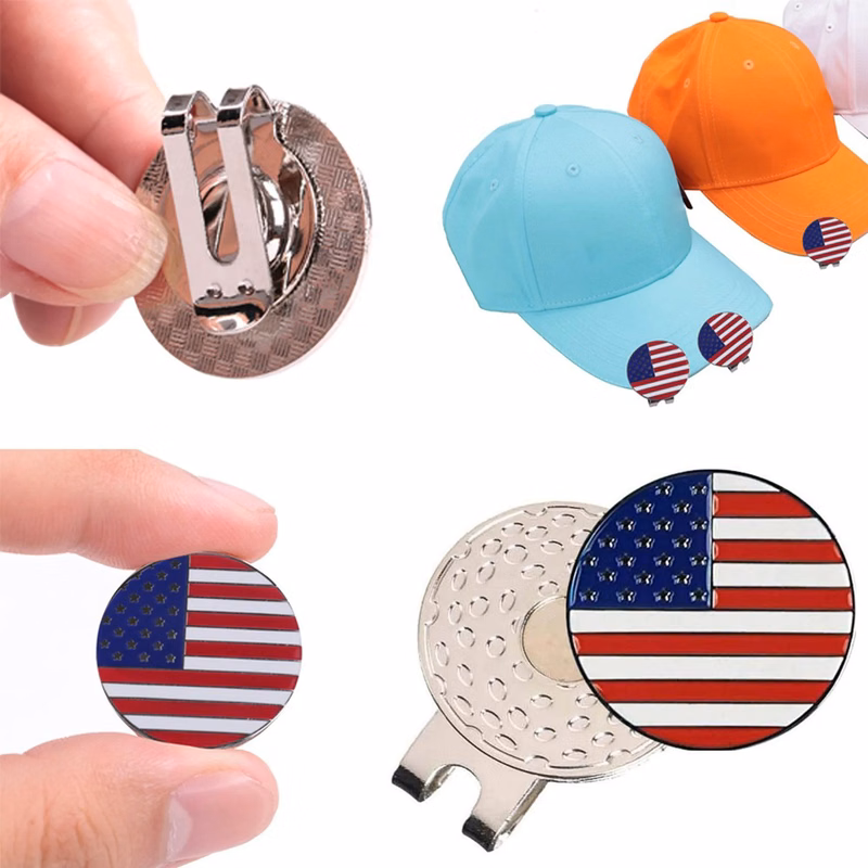 Golf Ball Marker and Hat Clip MOQ100