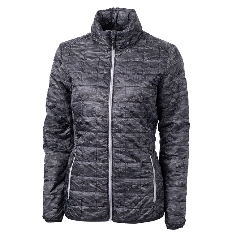 Cutter and Buck Ladies Rainier Insulated Puffer Jacket 1