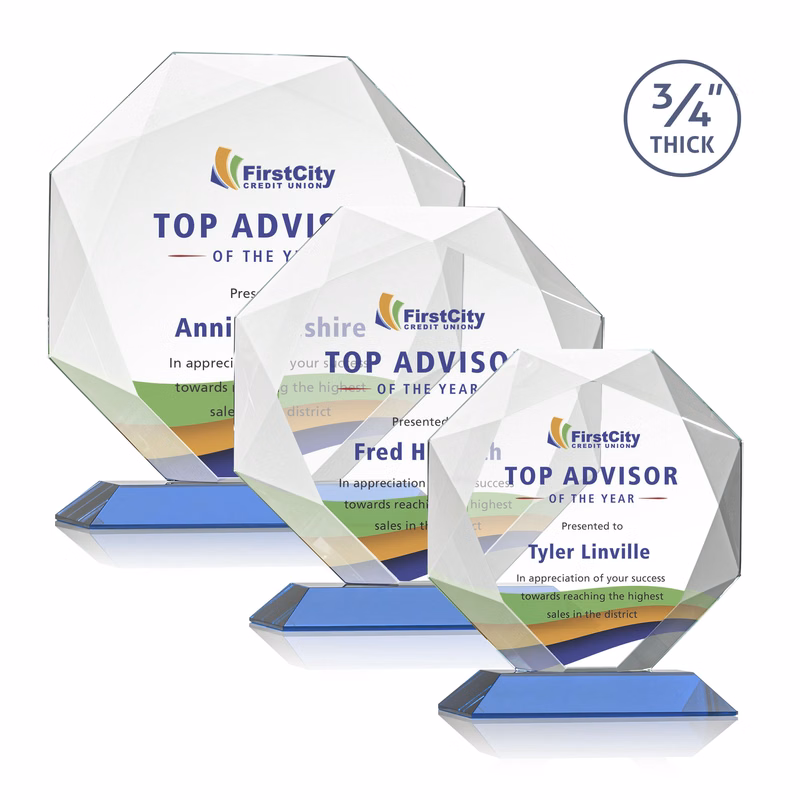 Bradford VividPrint™ Award - Sky Blue