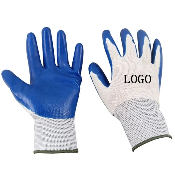 Needle Nylon Nitrile Gloves 1