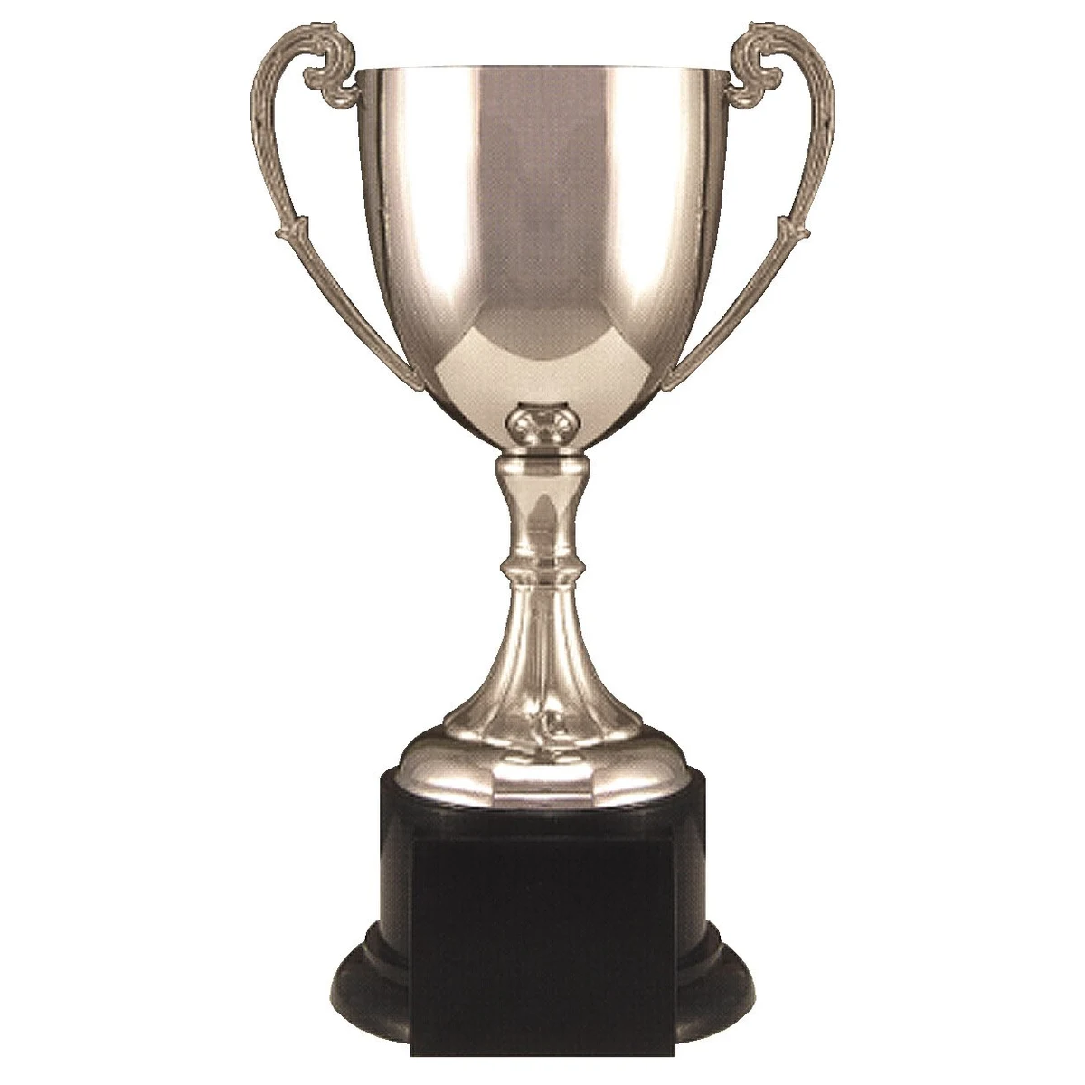 Nickel Plated Tuscany Series Metal Cup On Synthetic Base 1