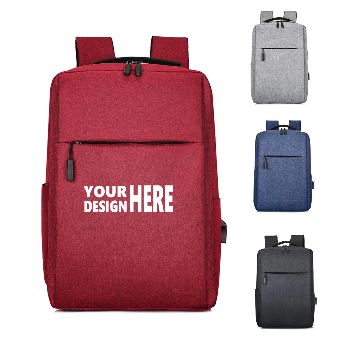 Personalized Oxford Laptop Bag with USB 1