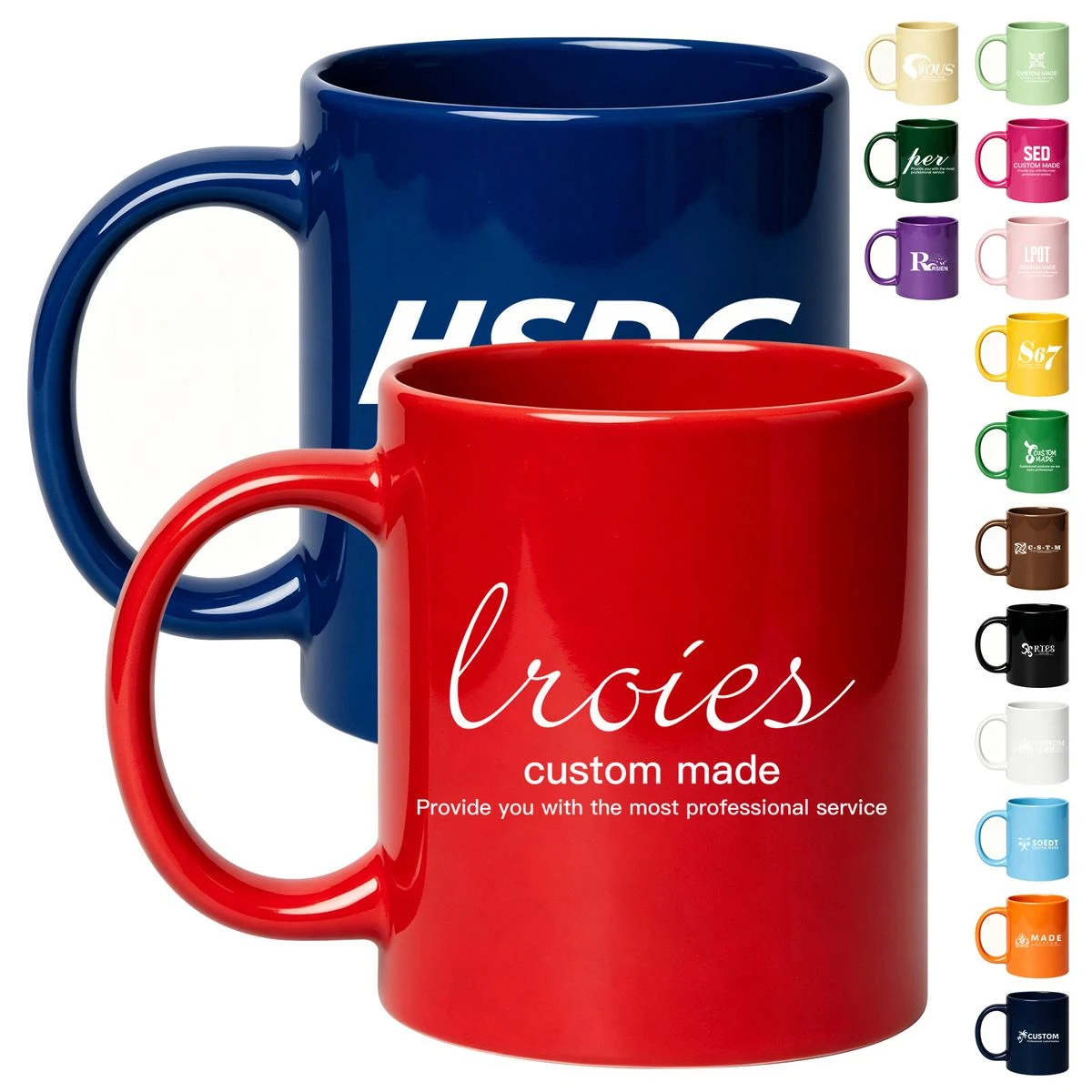 11oz Ceramic Mug with Handle 1