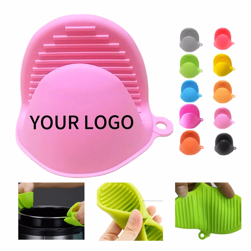 Heat Resistant Silicone Oven Gloves Lightweight and Reusable