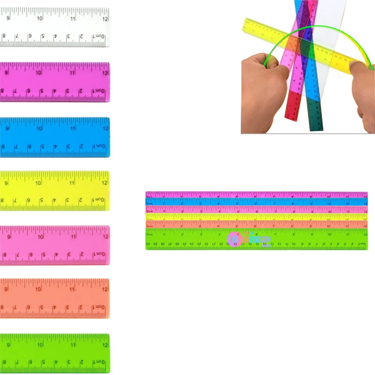 Plastic Transparent Ruler 1