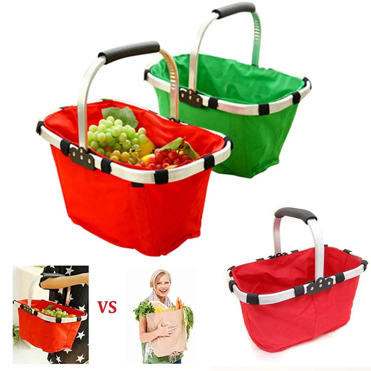 Eco Friendly Oxford Folding Picnic Basket 1