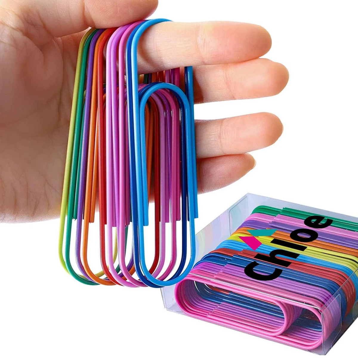 4" Metal Large Paper Clip Holder 1