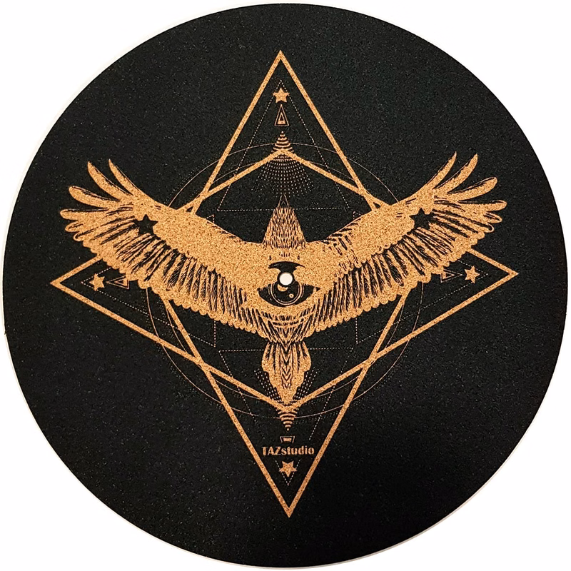 12 inch Anti-Slip Turntable Home/Studio Slipmats for LP Vinyl Record Players