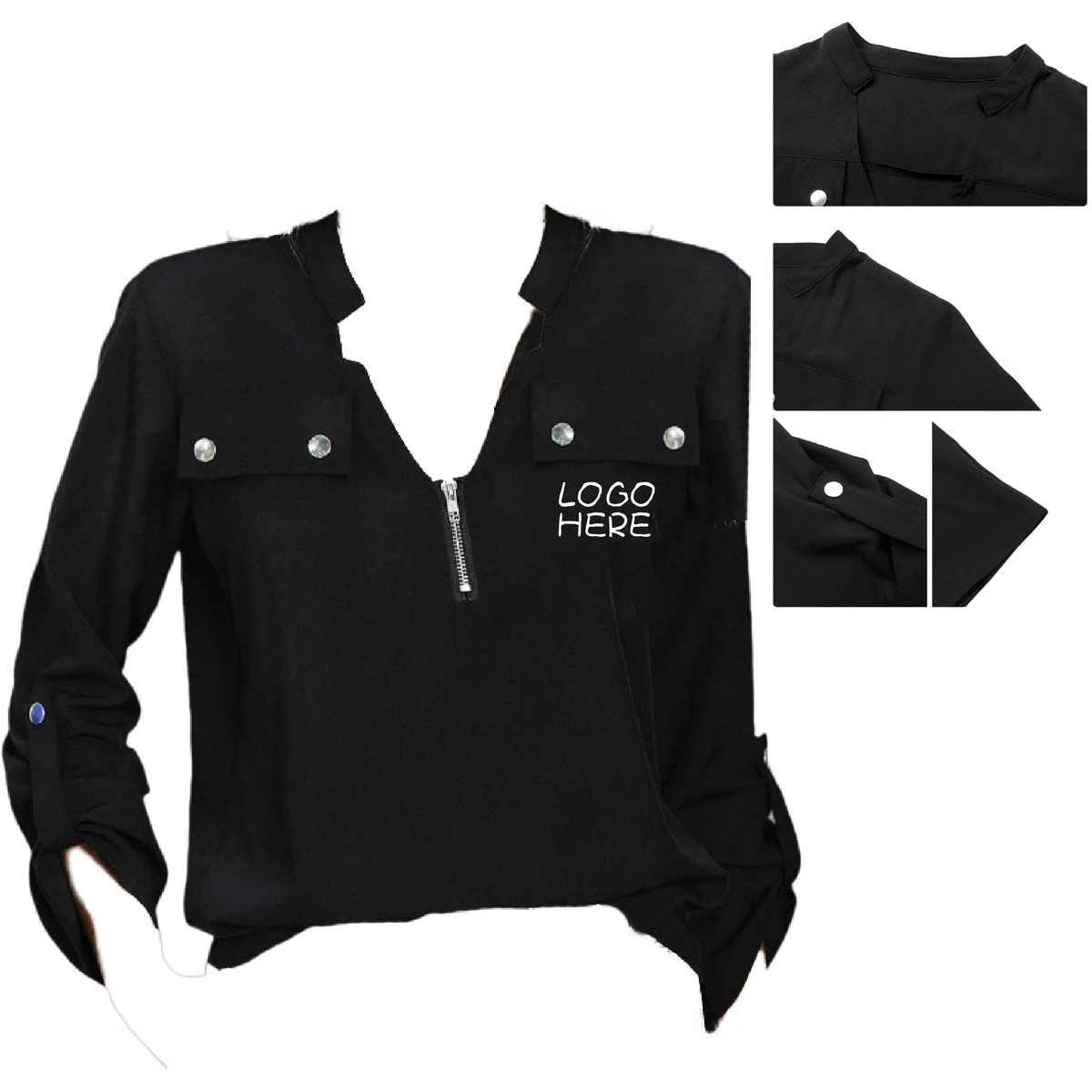 Long Shirt Tops T-Shirt Tops Tunic Tops 1